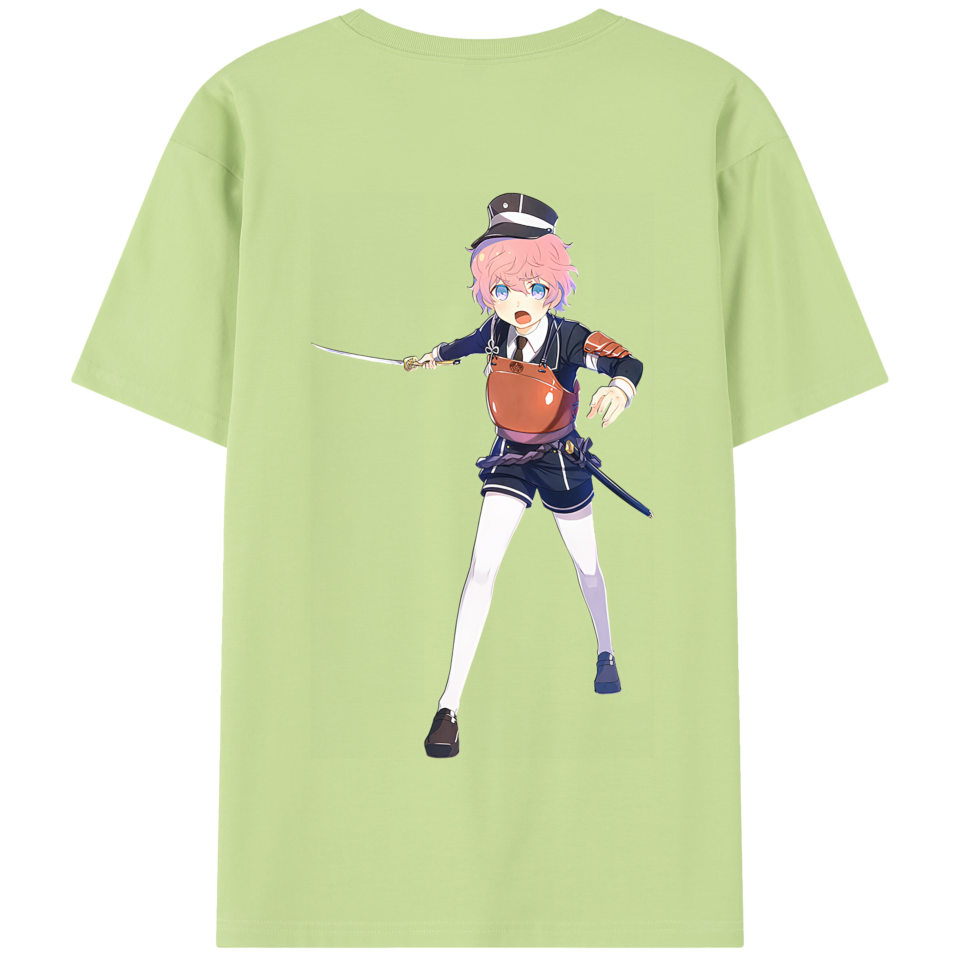 （画像用） 刀剣乱舞 Touken Ranbu 綿100％半袖Tシャツ（背面プリント）